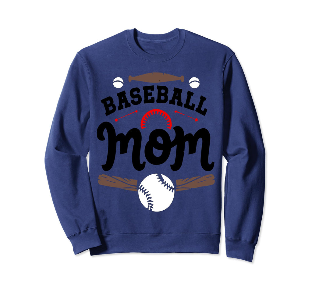 Baseball Mom Essentials Accessories Sweatshirt - Custom Art Print Men Women - T-Shirt, Sweatshirt, Hoodie