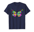 Tie Dye Monarch Butterfly Wings 60S T-Shirt - Custom Art Print for Adults - T-Shirt, Sweatshirt, Hoodie