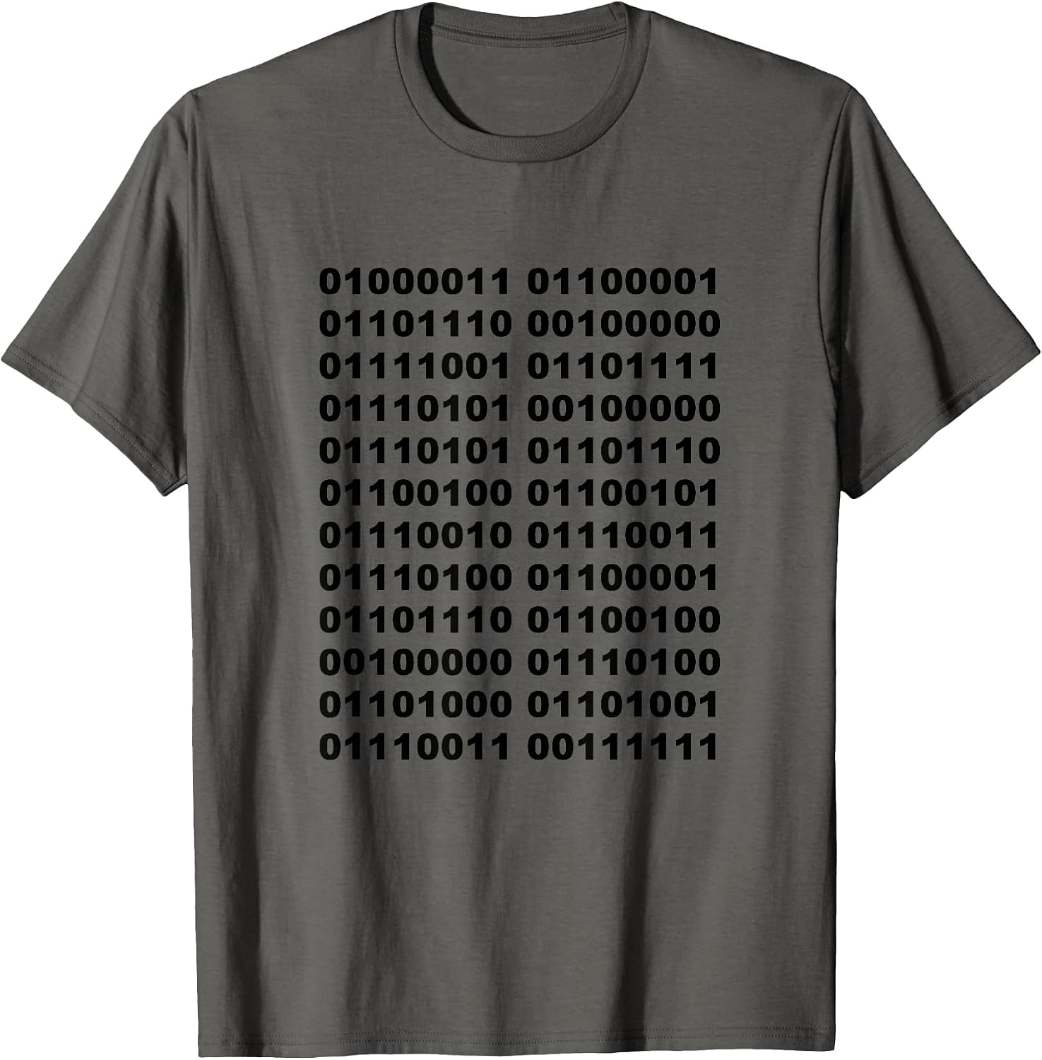 Binary code Can you understand this? - Adult & Kids T-Shirts, Sweatshirts & Hoodies apparel design preview 1