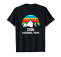 Zion National Park Sunset Mountain T-Shirt - Aesthetic Graphic for Adults - T-Shirt, Sweatshirt, Hoodie