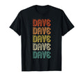 Dave Gifts Black Small Short Sleeve T-Shirt - Minimalist Print Men Women - T-Shirt, Sweatshirt, Hoodie
