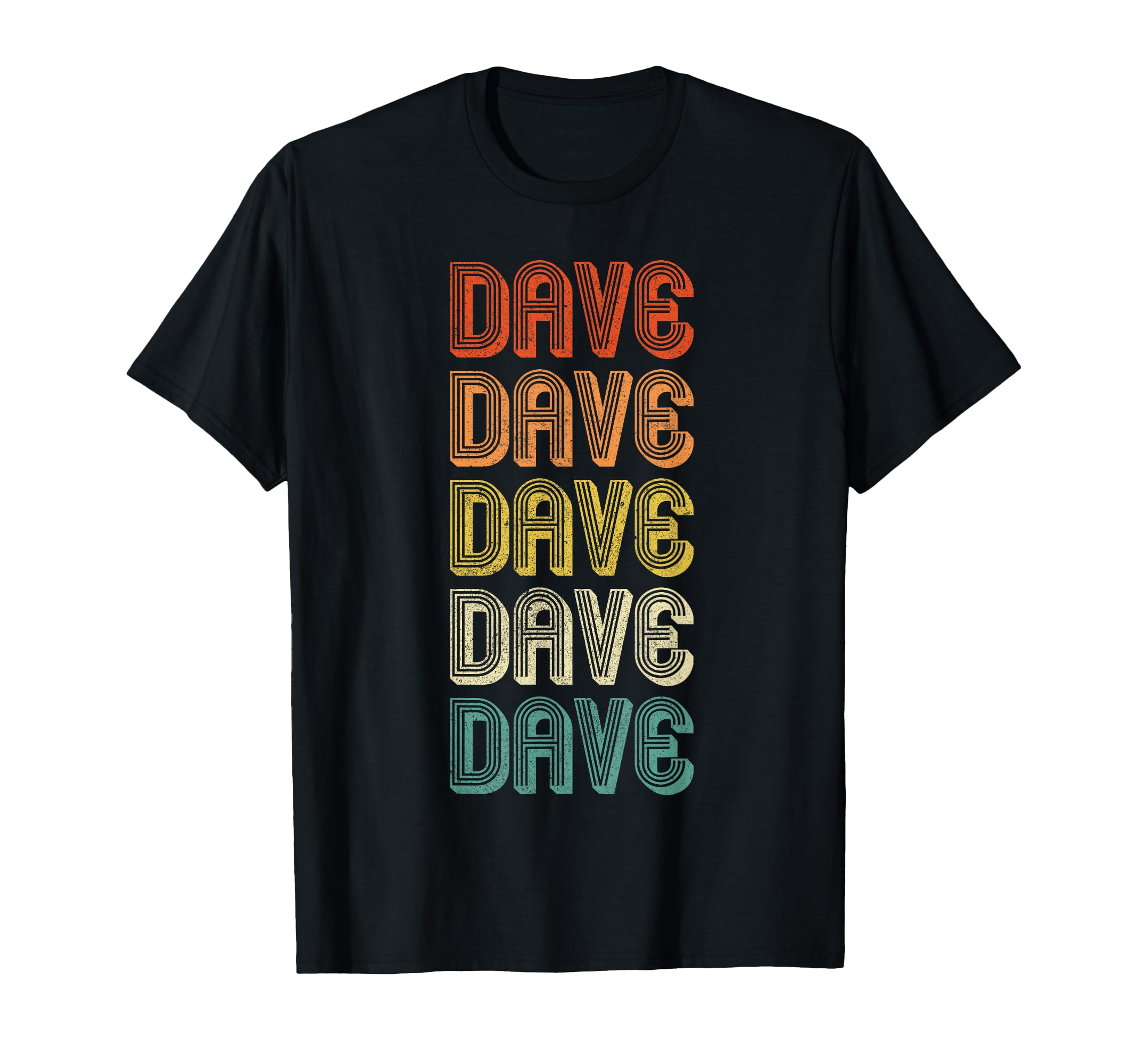 Dave Gifts Black Small Short Sleeve T-Shirt - Minimalist Print Men Women - T-Shirt, Sweatshirt, Hoodie