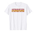 Washington D C Weathered Stripe T-Shirt - Custom Art Print Unisex - T-Shirt, Sweatshirt, Hoodie