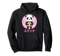 Panda Sketching Vaporwave Aesthetics Hoodie - Aesthetic Graphic Men Women - T-Shirt, Sweatshirt, Hoodie