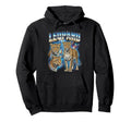 Leopard 80S Funny Leopard 90S Hoodie - Custom Art Print Unisex - T-Shirt, Sweatshirt, Hoodie