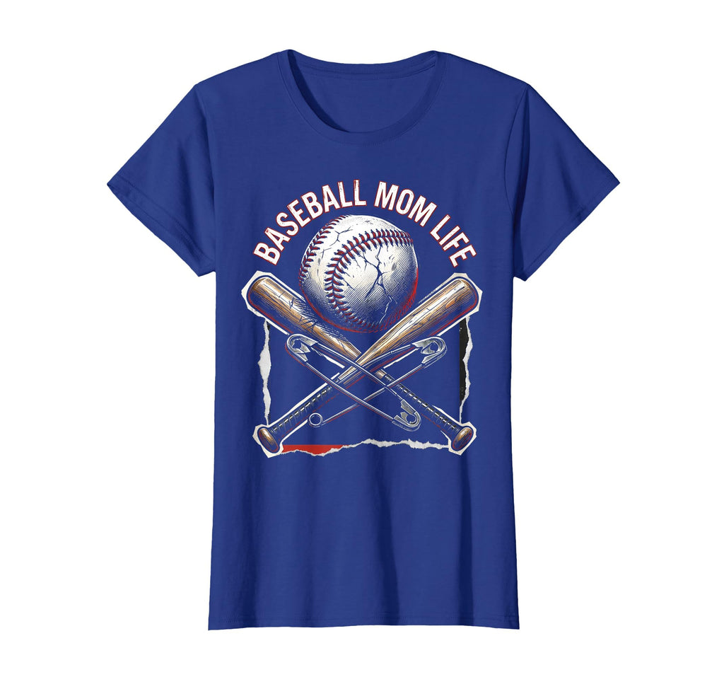 Baseball Mom Life Proud Sports Mom T-Shirt - Aesthetic Graphic Unisex - T-Shirt, Sweatshirt, Hoodie