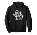 Y2K Aesthetic Cat Butterfly Fairy Hoodie - Aesthetic Graphic Men Women - T-Shirt, Sweatshirt, Hoodie