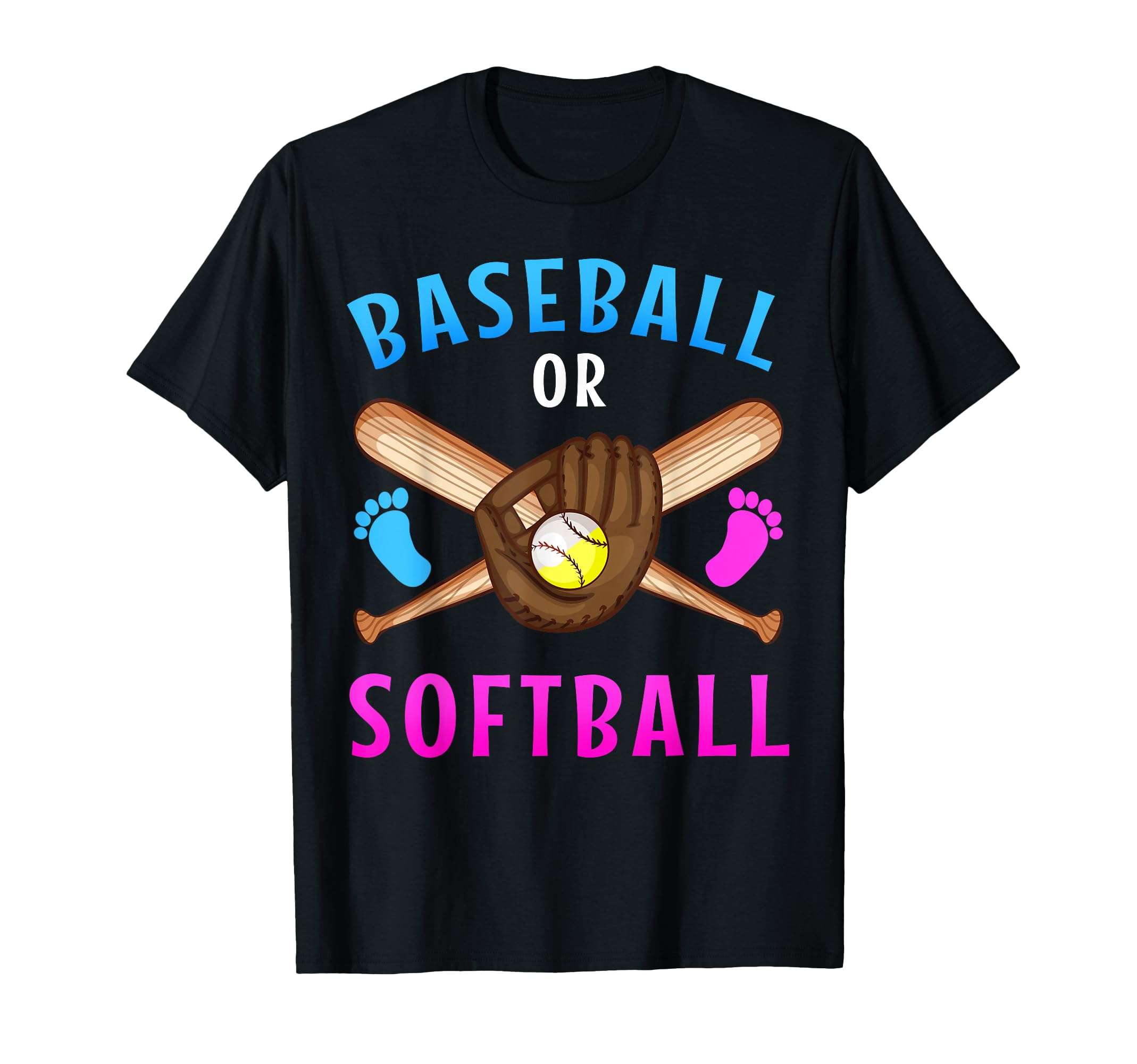Baseball Or Softball Biggest Fan Family T-Shirt - Graphic Print for Adults - T-Shirt, Sweatshirt, Hoodie