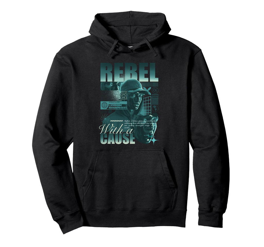 Y2K Rebel Bold Urban Graffiti Aesthetic Hoodie - Fun Novelty Design Unisex - T-Shirt, Sweatshirt, Hoodie