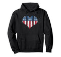 Love Baseball Heart Laces American Hoodie - Custom Art Print for Adults - T-Shirt, Sweatshirt, Hoodie