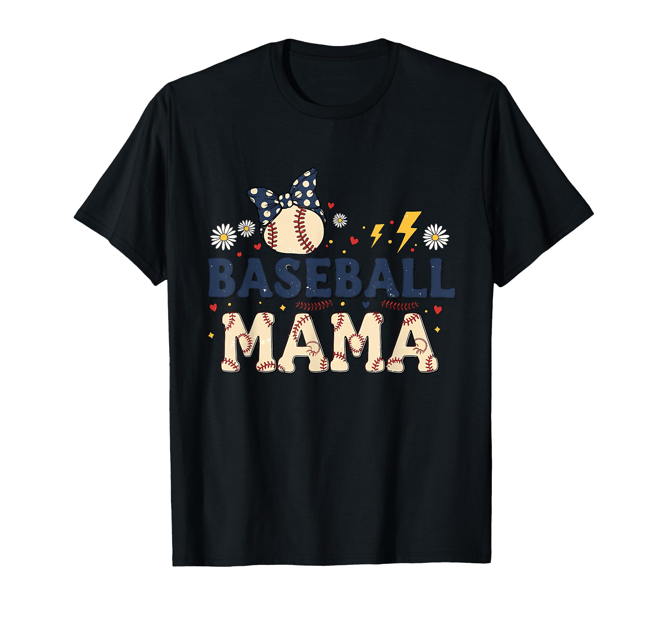 Baseball Mama Baseball Playing Mom T-Shirt - Custom Art Print Unisex - T-Shirt, Sweatshirt, Hoodie