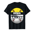 Guma Ballers Funny Softball Baseball T-Shirt - Aesthetic Graphic Men Women - T-Shirt, Sweatshirt, Hoodie