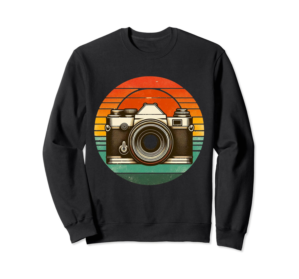 Camera Sunset Photography Lovers Sweatshirt - Trendy Graphic Men Women - T-Shirt, Sweatshirt, Hoodie