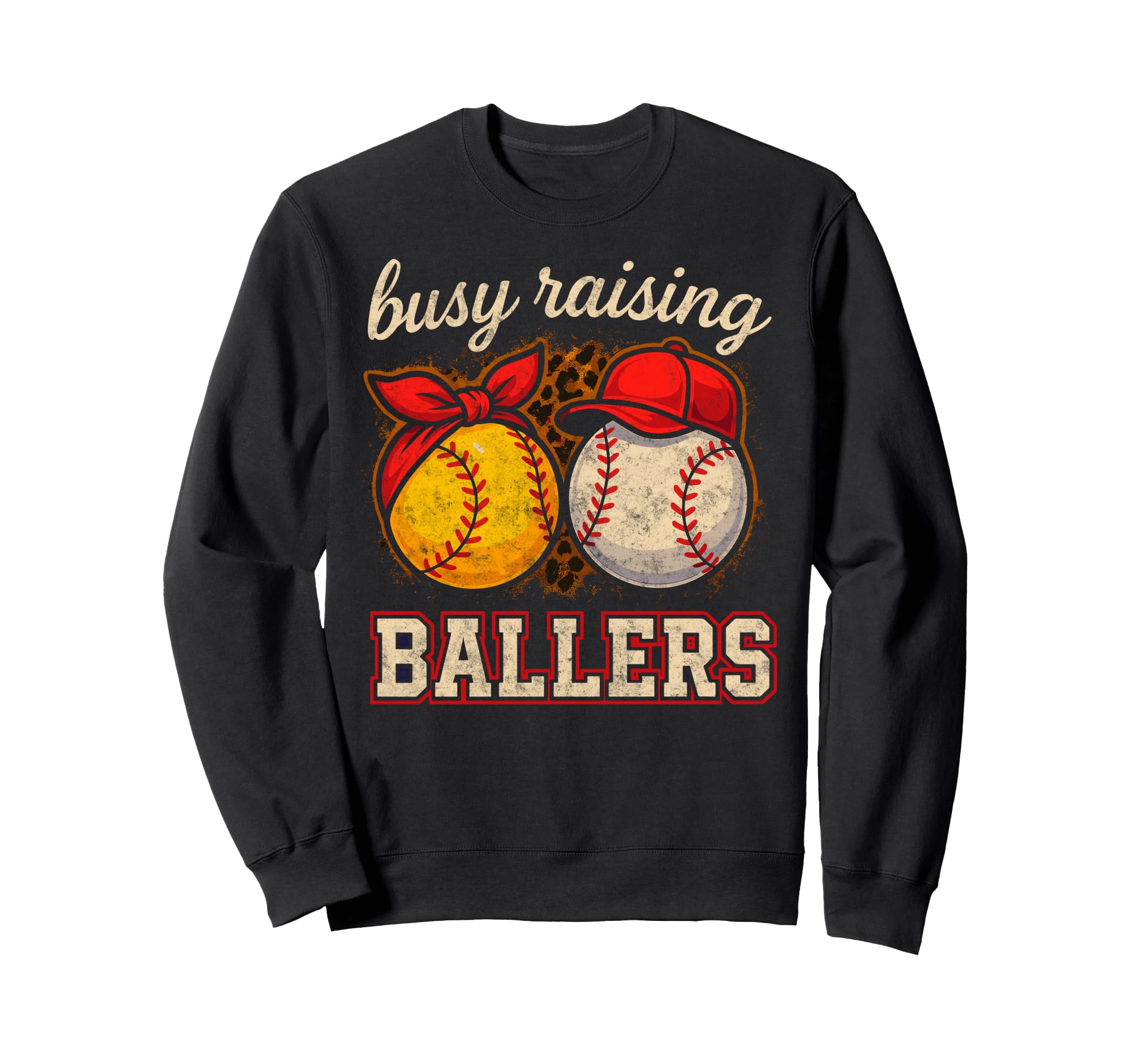 Baseball Softball Mom Grandma Busy Sweatshirt - Minimalist Print Men Women - T-Shirt, Sweatshirt, Hoodie