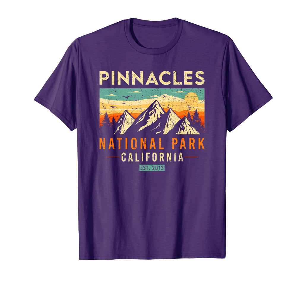 Pinnacles Est 2013 California National T-Shirt - Unique Graphic Men Women - T-Shirt, Sweatshirt, Hoodie