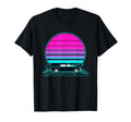 Sunset Hearse T-Shirt - Minimalist Print for Adults - T-Shirt, Sweatshirt, Hoodie