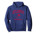 Atlanta Baseball Gameday Baseball Lover Hoodie - Unique Graphic Unisex - T-Shirt, Sweatshirt, Hoodie