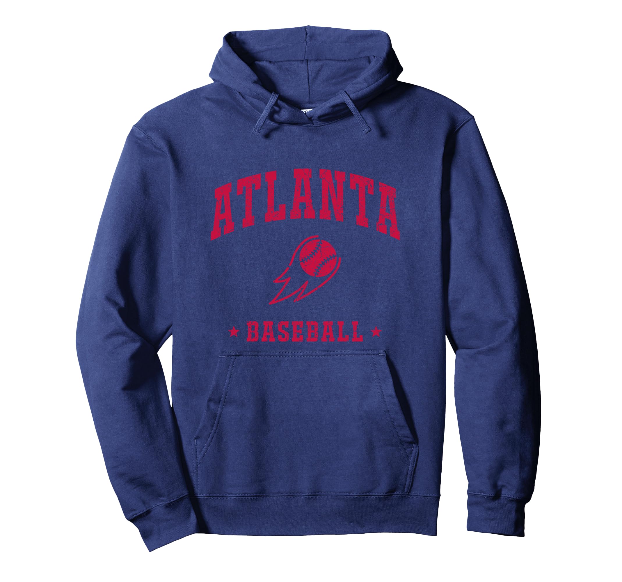 Atlanta Baseball Gameday Baseball Lover Hoodie - Unique Graphic Unisex - T-Shirt, Sweatshirt, Hoodie
