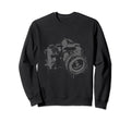 Camera Photography Watercolor Sweatshirt - Aesthetic Graphic for Adults - T-Shirt, Sweatshirt, Hoodie