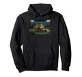 Funny Fox Ballfield Baseball Field I Hoodie - Unique Graphic for Adults - T-Shirt, Sweatshirt, Hoodie