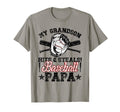 Baseball Papa Funny Papa Baseball Player T-Shirt - Trendy Graphic Unisex - T-Shirt, Sweatshirt, Hoodie