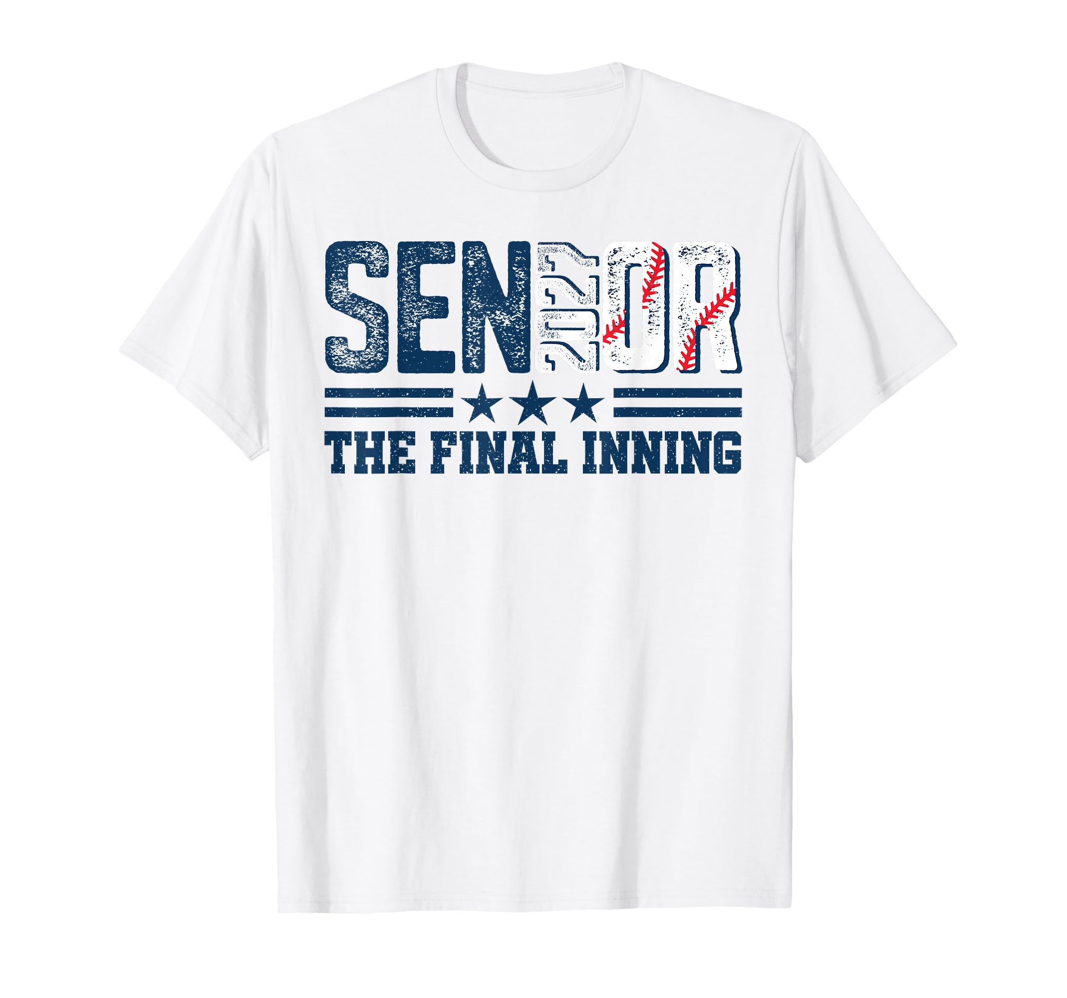 Baseball Senior 2027 Final Inning T-Shirt - Minimalist Print Men Women - T-Shirt, Sweatshirt, Hoodie