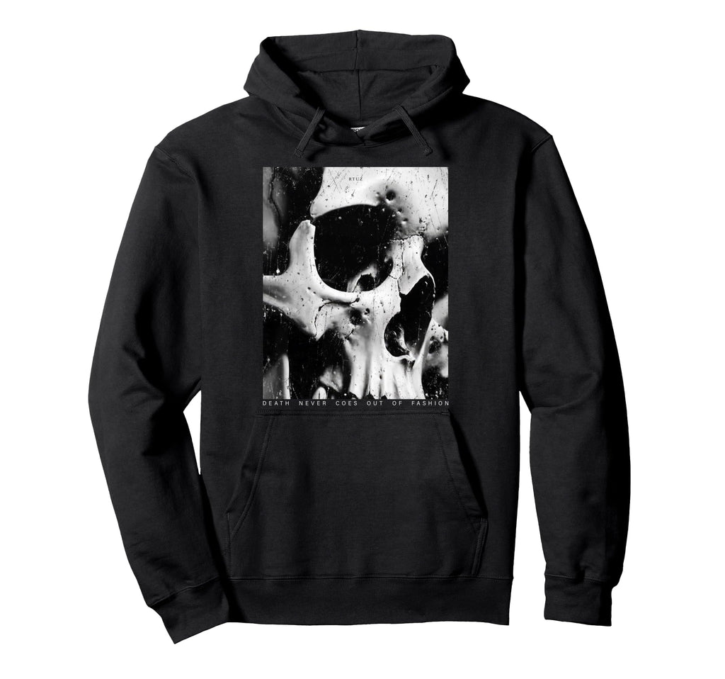 Aesthetic Streetwear Skull Hoodie - Aesthetic Graphic for Adults - T-Shirt, Sweatshirt, Hoodie