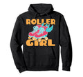Roller Skating Derby Skater Roller Hoodie - Fun Novelty Design for Adults - T-Shirt, Sweatshirt, Hoodie