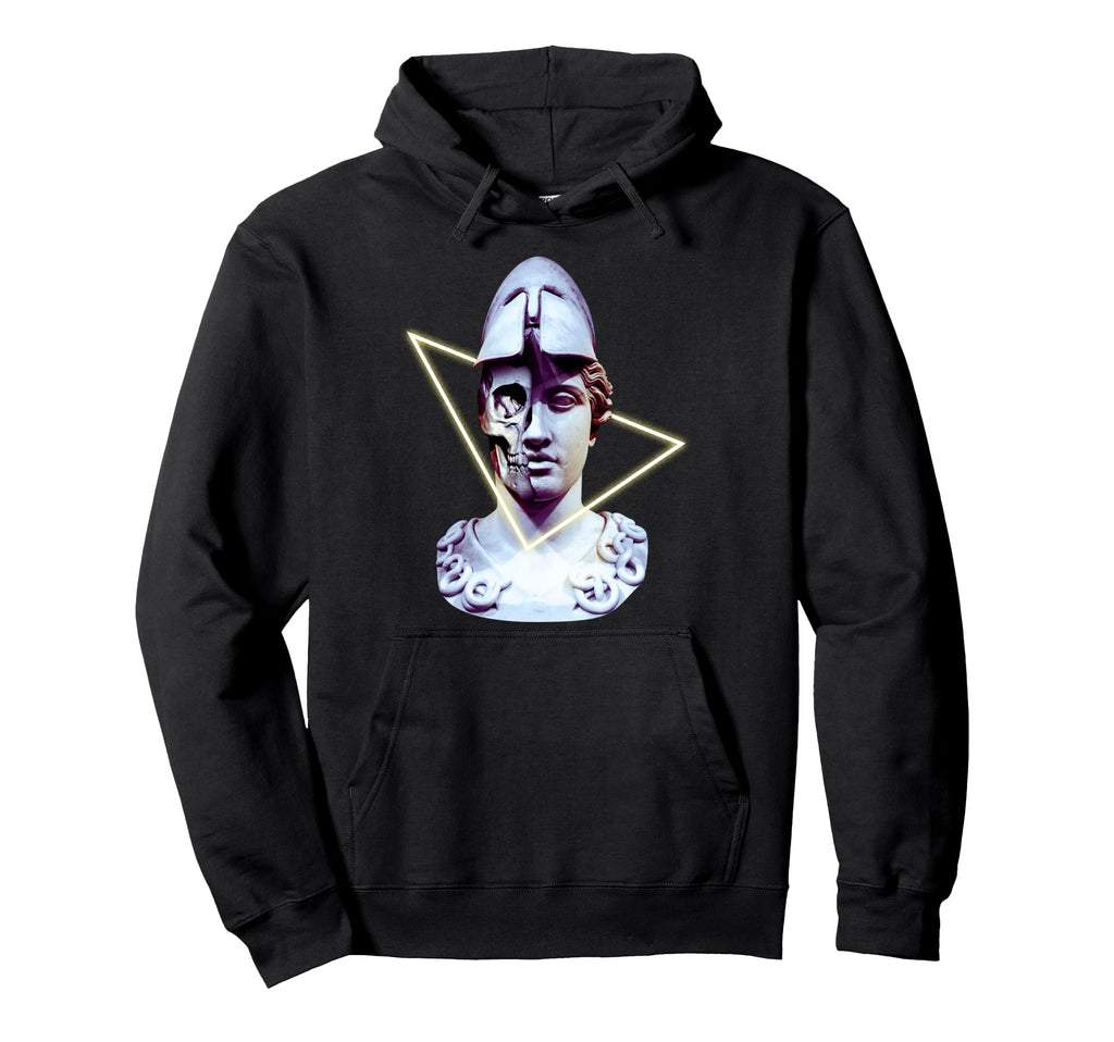 Vaporwave Retrowave Greek Olympus Hoodie - Trendy Graphic Men Women - T-Shirt, Sweatshirt, Hoodie