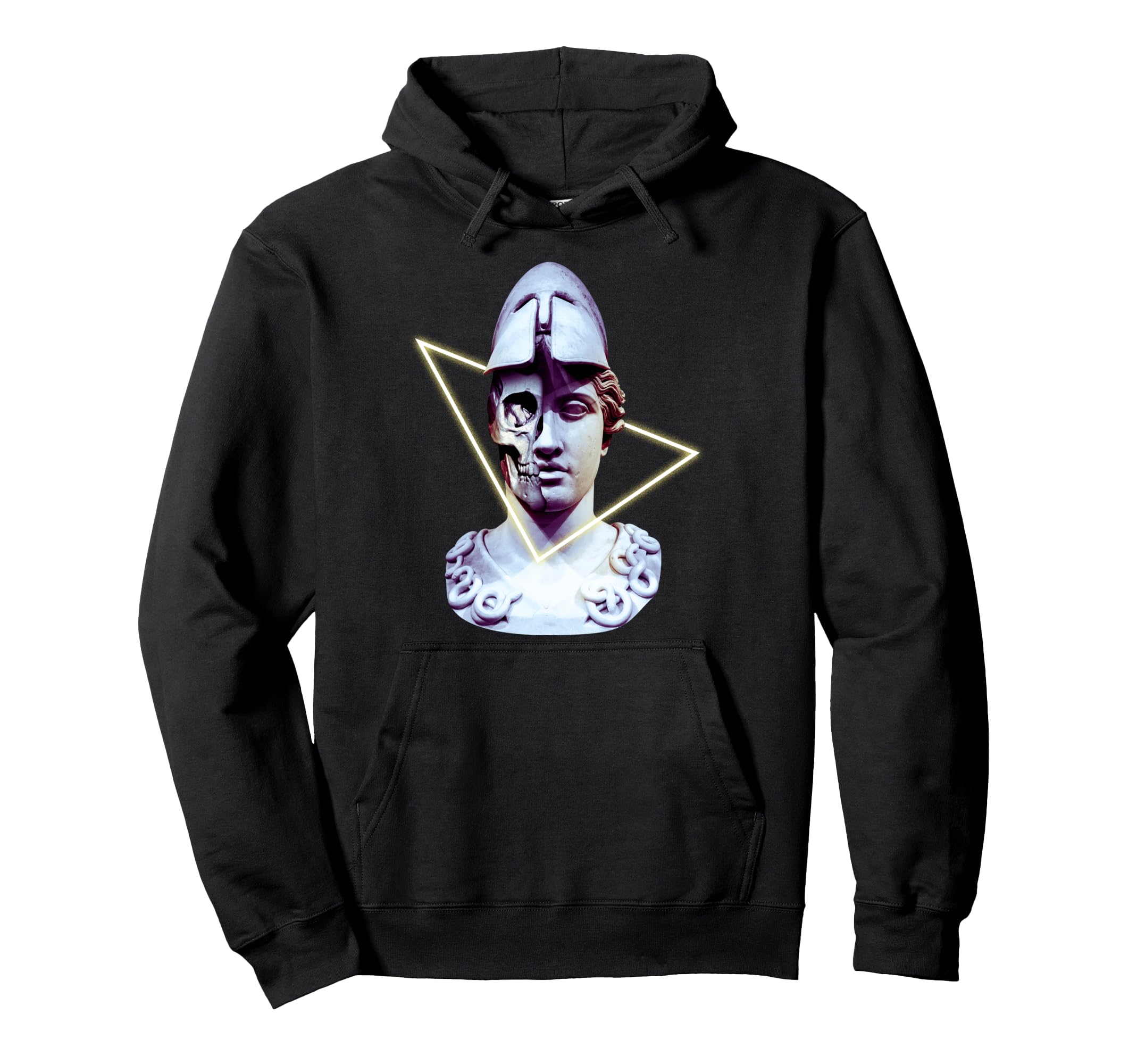 Vaporwave Retrowave Greek Olympus Hoodie - Trendy Graphic Men Women - T-Shirt, Sweatshirt, Hoodie