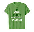 One Lucky Pickleball Player St Patricks T-Shirt - Graphic Print Men Women - T-Shirt, Sweatshirt, Hoodie