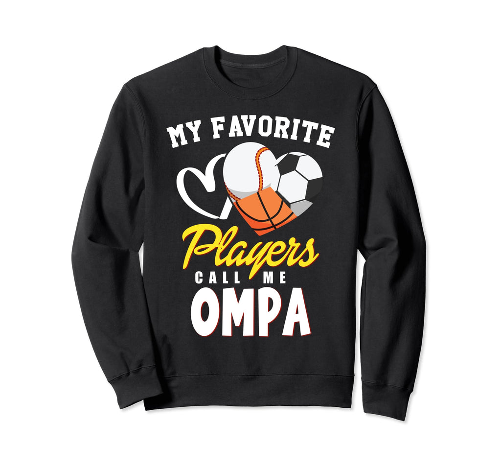 My Favorite Players Baseball Sweatshirt - Fun Novelty Design Men Women - T-Shirt, Sweatshirt, Hoodie