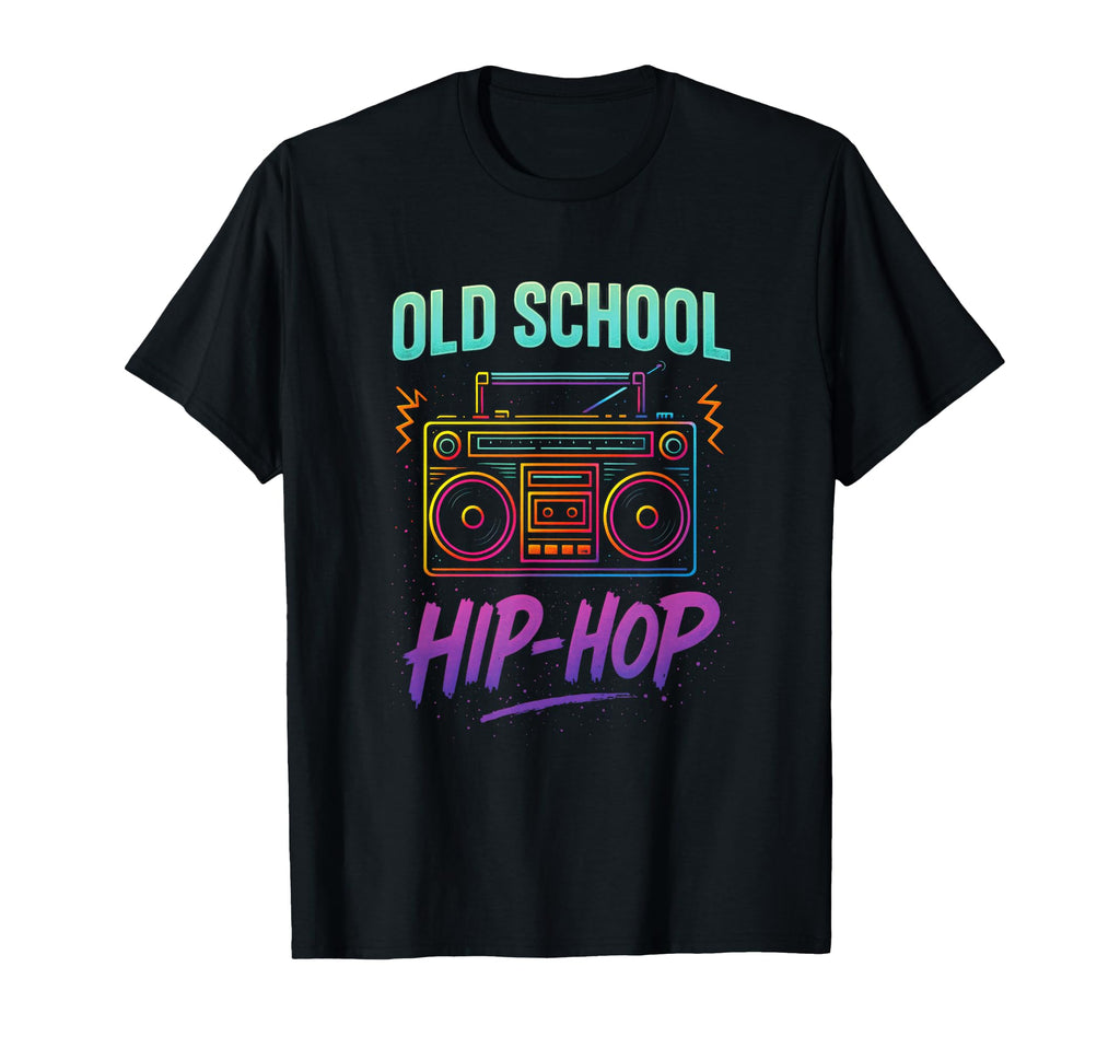 Old School Hip Hop Graffiti T-Shirt - Novelty Apparel Unisex - T-Shirt, Sweatshirt, Hoodie