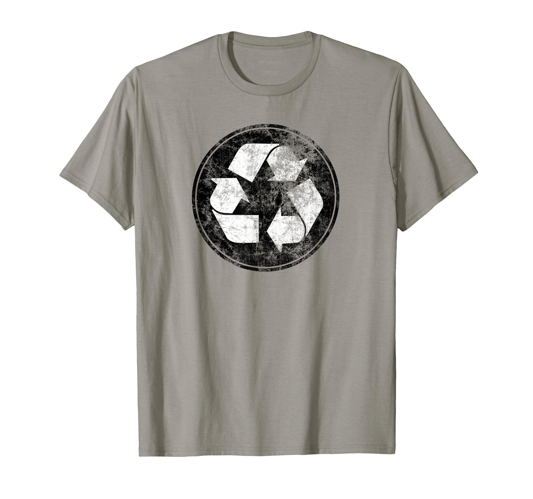 Recycle Logo Distressed Recycling Logo Gift T-Shirt - Unique Graphic Unisex - T-Shirt, Sweatshirt, Hoodie