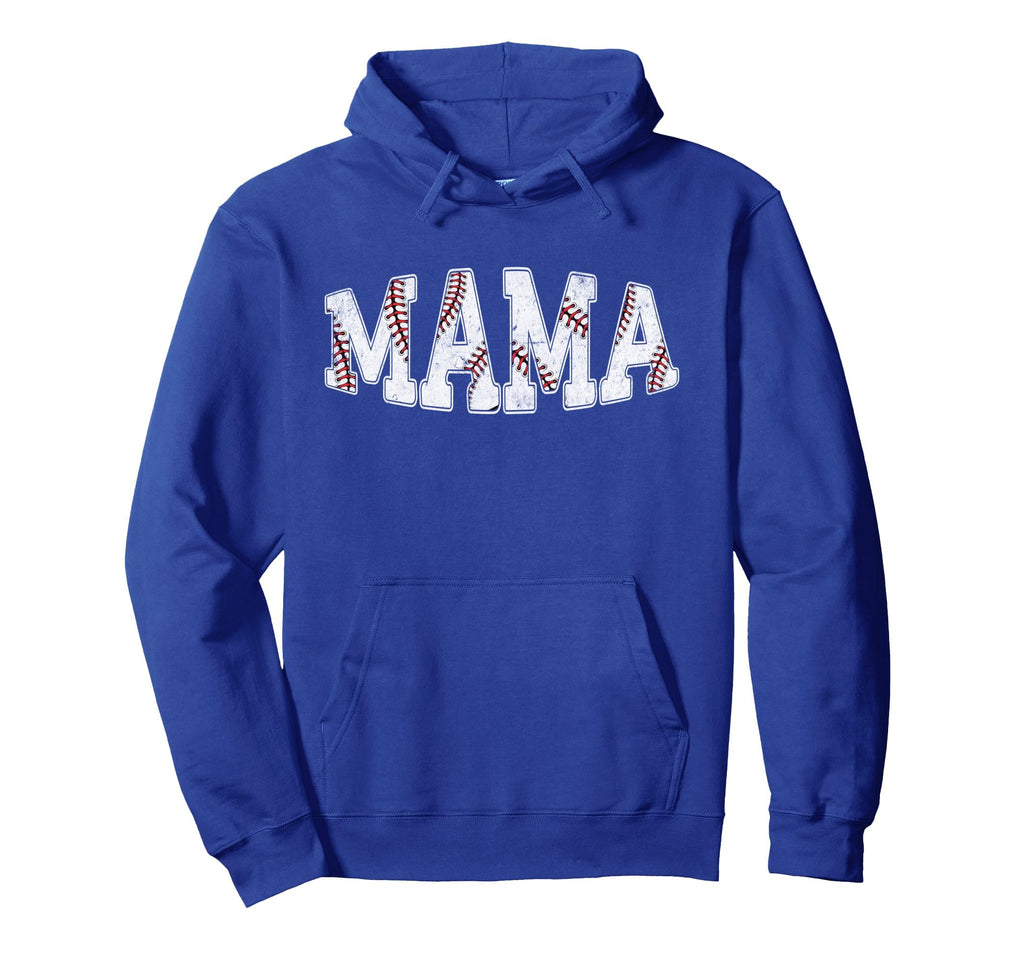 Baseball Mama Mom Mothers Day Hoodie - Unique Graphic for Adults - T-Shirt, Sweatshirt, Hoodie