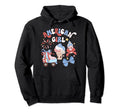 July 4Th Ice Cream Roller Skate Hoodie - Fun Novelty Design Unisex - T-Shirt, Sweatshirt, Hoodie