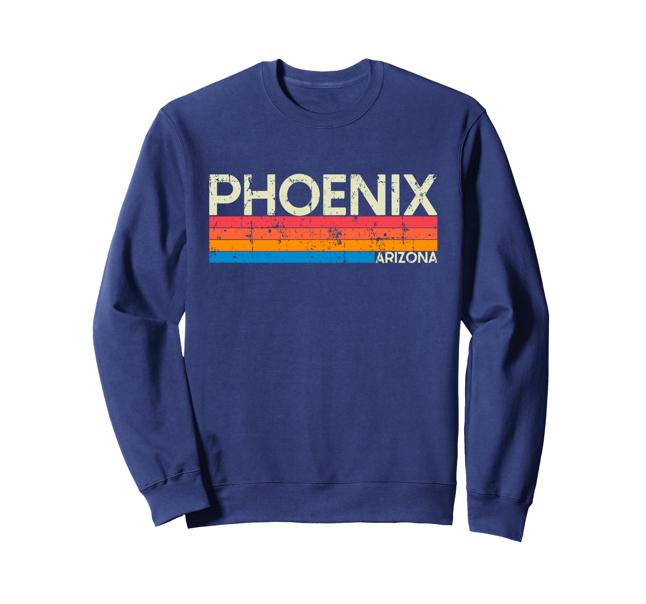 Phoenix Arizona Distressed Sweatshirt - Aesthetic Graphic Men Women - T-Shirt, Sweatshirt, Hoodie