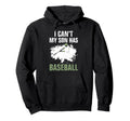 Fathers Day Baseball Dad Parent Hoodie - Custom Art Print Men Women - T-Shirt, Sweatshirt, Hoodie