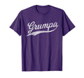 Grumpa Baseball Script Cursive Grumpy T-Shirt - Fun Novelty Design Unisex - T-Shirt, Sweatshirt, Hoodie