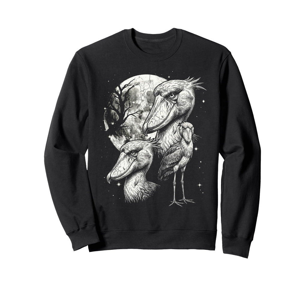 Shoebill Stork 90S Aesthetic Y2K Sweatshirt - Streetwear Style for Adults - T-Shirt, Sweatshirt, Hoodie