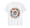 Imagine Hippie People Living Life T-Shirt - Aesthetic Graphic Men Women - T-Shirt, Sweatshirt, Hoodie