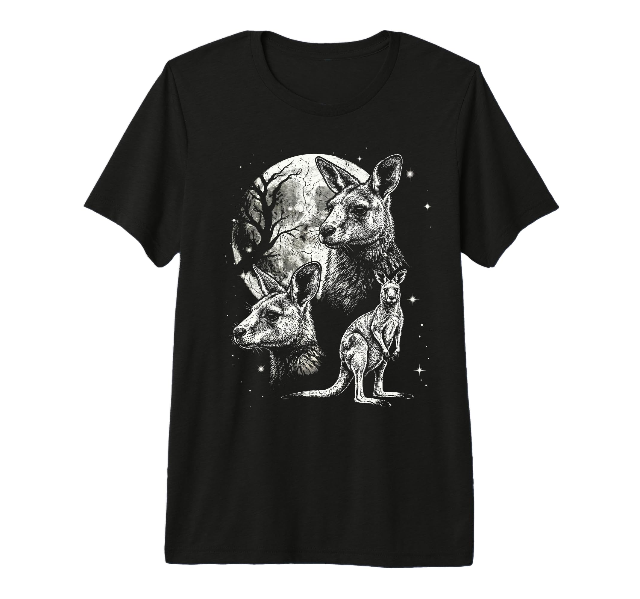 Kangaroo 90S Aesthetic Y2K Kangaroo T-Shirt - Fun Novelty Design Men Women - T-Shirt, Sweatshirt, Hoodie