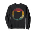 Ohio Distressed Silhouette State Sweatshirt - Custom Art Print Unisex - T-Shirt, Sweatshirt, Hoodie