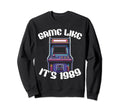 80S Arcade Nostalgia Pixel Art Sweatshirt - Streetwear Style Men Women - T-Shirt, Sweatshirt, Hoodie
