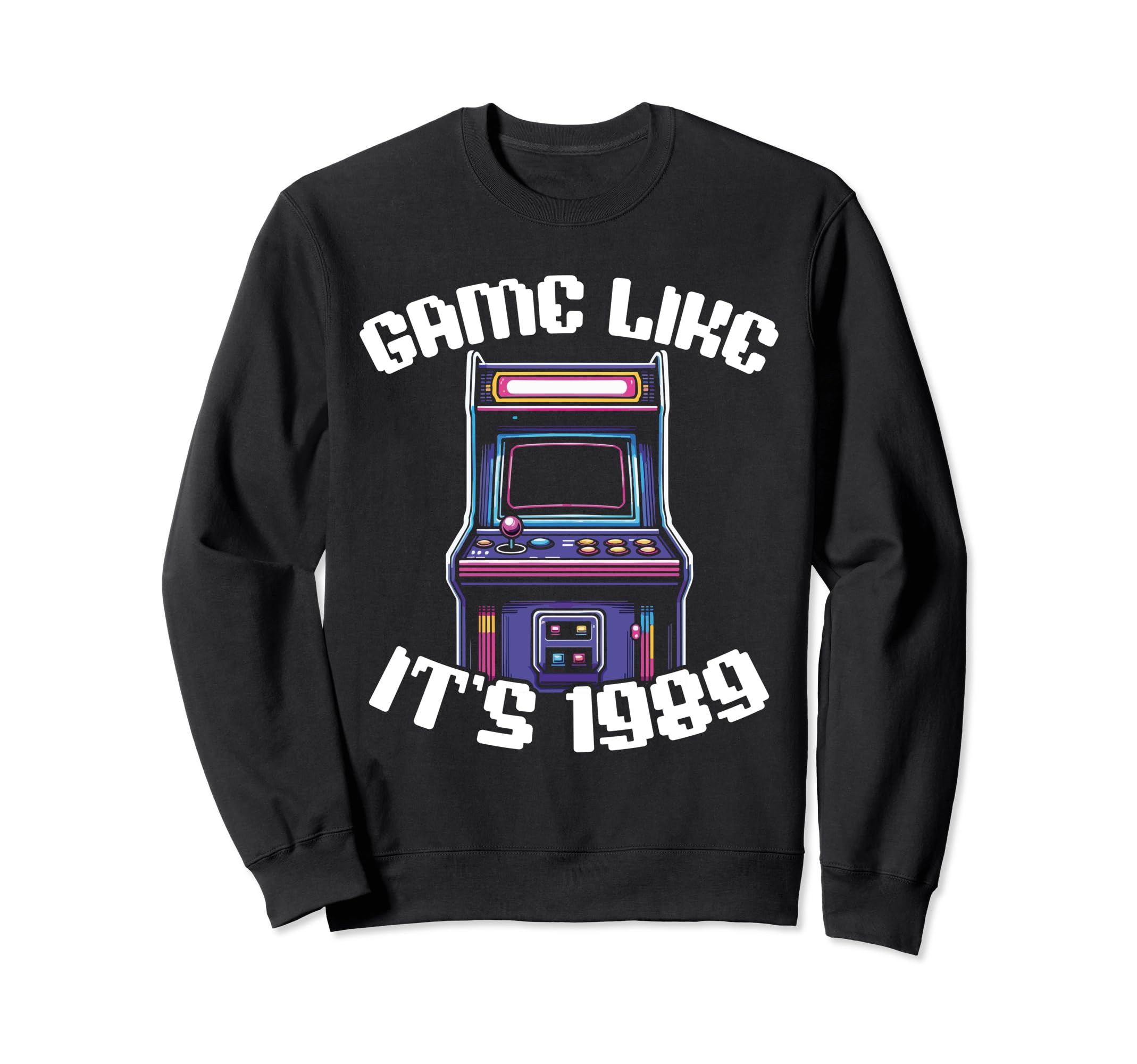 80S Arcade Nostalgia Pixel Art Sweatshirt - Streetwear Style Men Women - T-Shirt, Sweatshirt, Hoodie