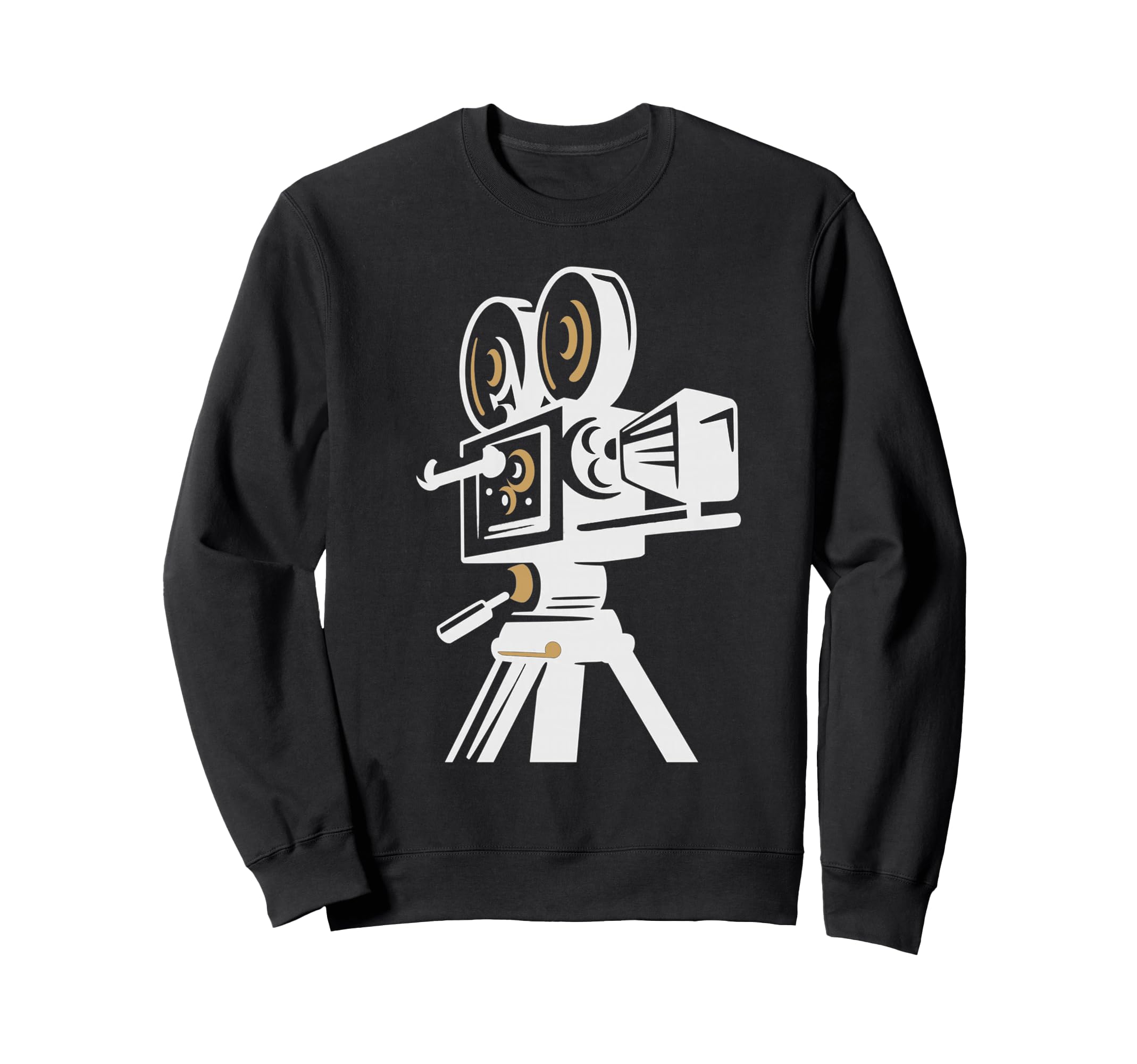 Movie Camera Sweatshirt - Novelty Apparel Unisex - T-Shirt, Sweatshirt, Hoodie