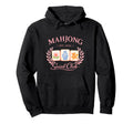 Mahjong Social Club 2026 Preppy Chinese Hoodie - Unique Graphic Unisex - T-Shirt, Sweatshirt, Hoodie