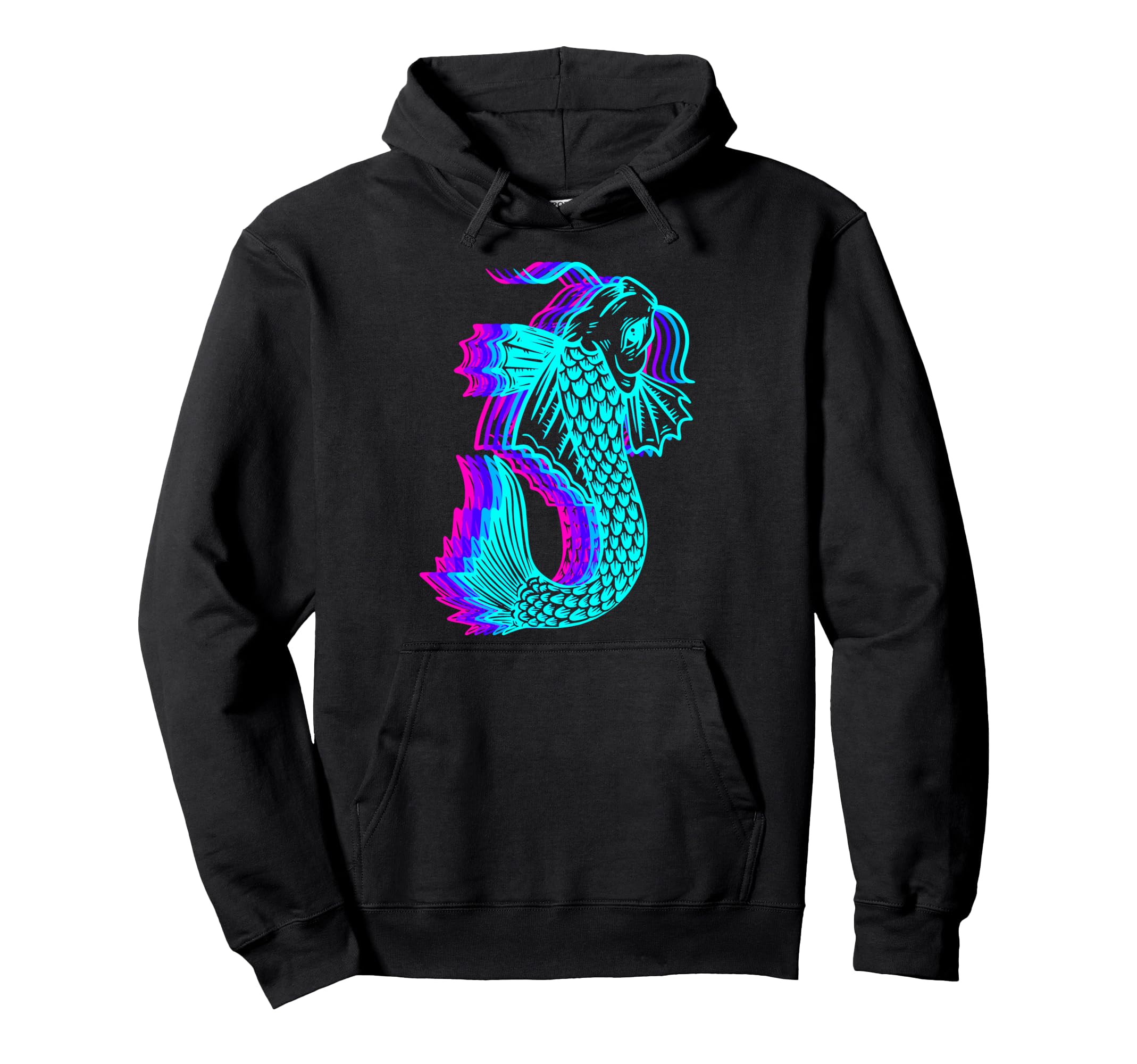 Koi Fish Carp Nishikigoi Japan Hoodie - Custom Art Print for Adults - T-Shirt, Sweatshirt, Hoodie
