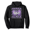 Cheer Mom Mama Bow Cheerleader Hoodie - Aesthetic Graphic for Adults - T-Shirt, Sweatshirt, Hoodie