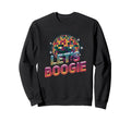 Disco Ball Lets Boogie Fever Sweatshirt - Graphic Print for Adults - T-Shirt, Sweatshirt, Hoodie
